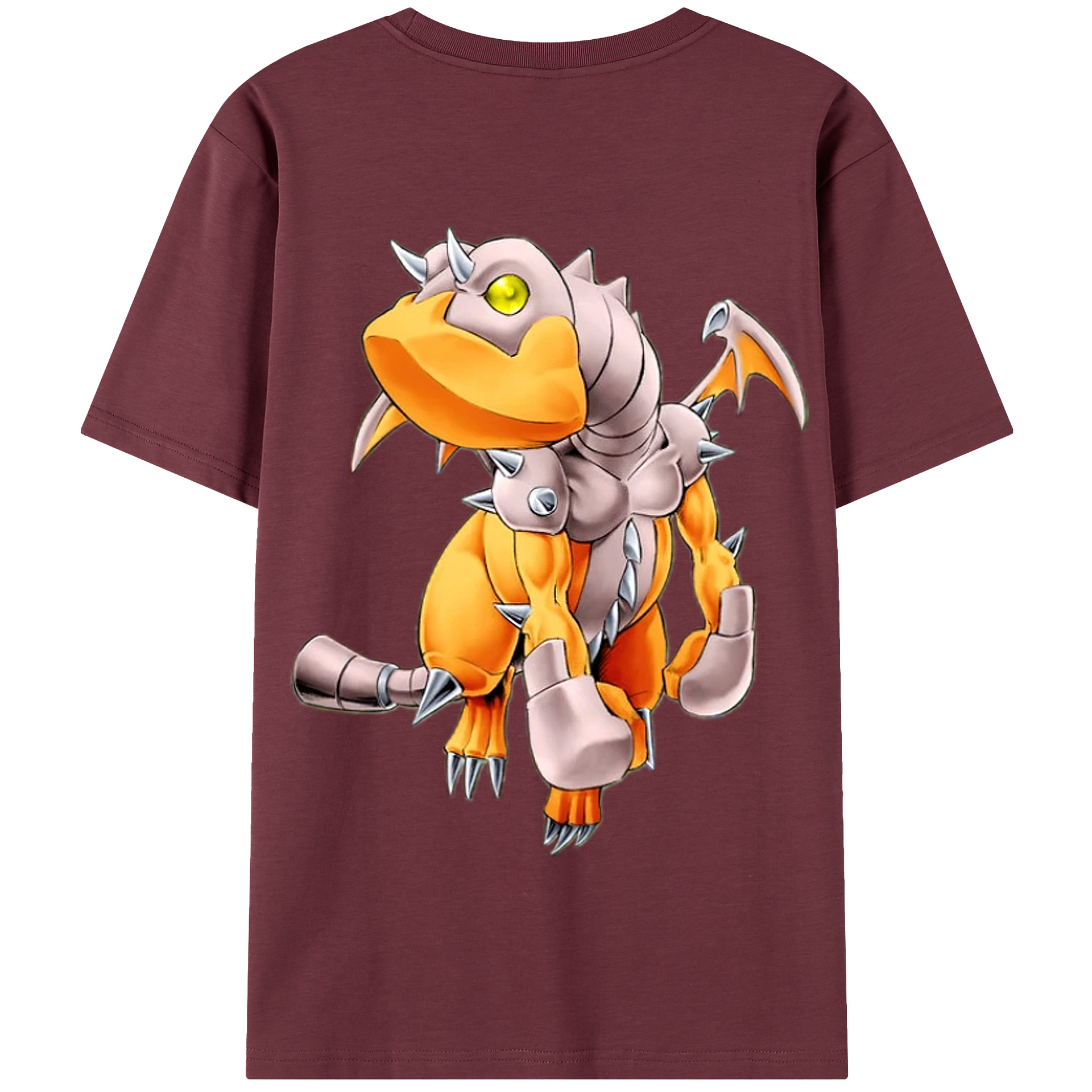 （画像用） 遊☆戯☆王 Yu-Gi-Oh! 綿100％半袖Tシャツ（背面プリント）